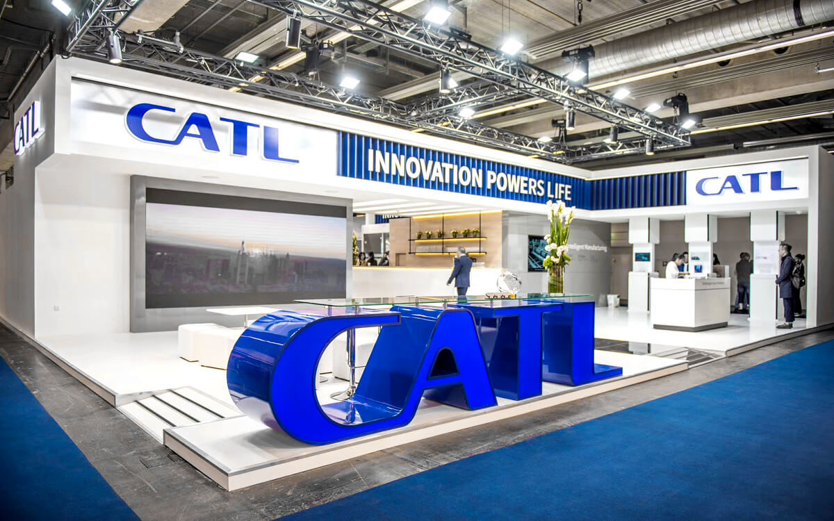 CATL 法兰克福国际汽车零部件展览会展台